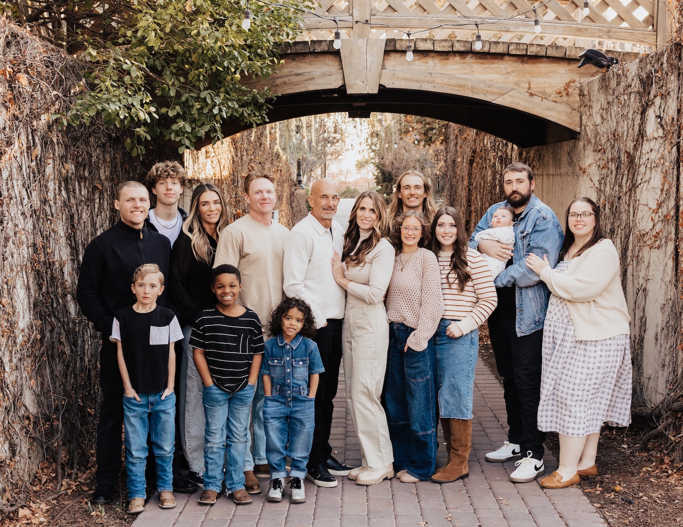 Traci Crockett with family