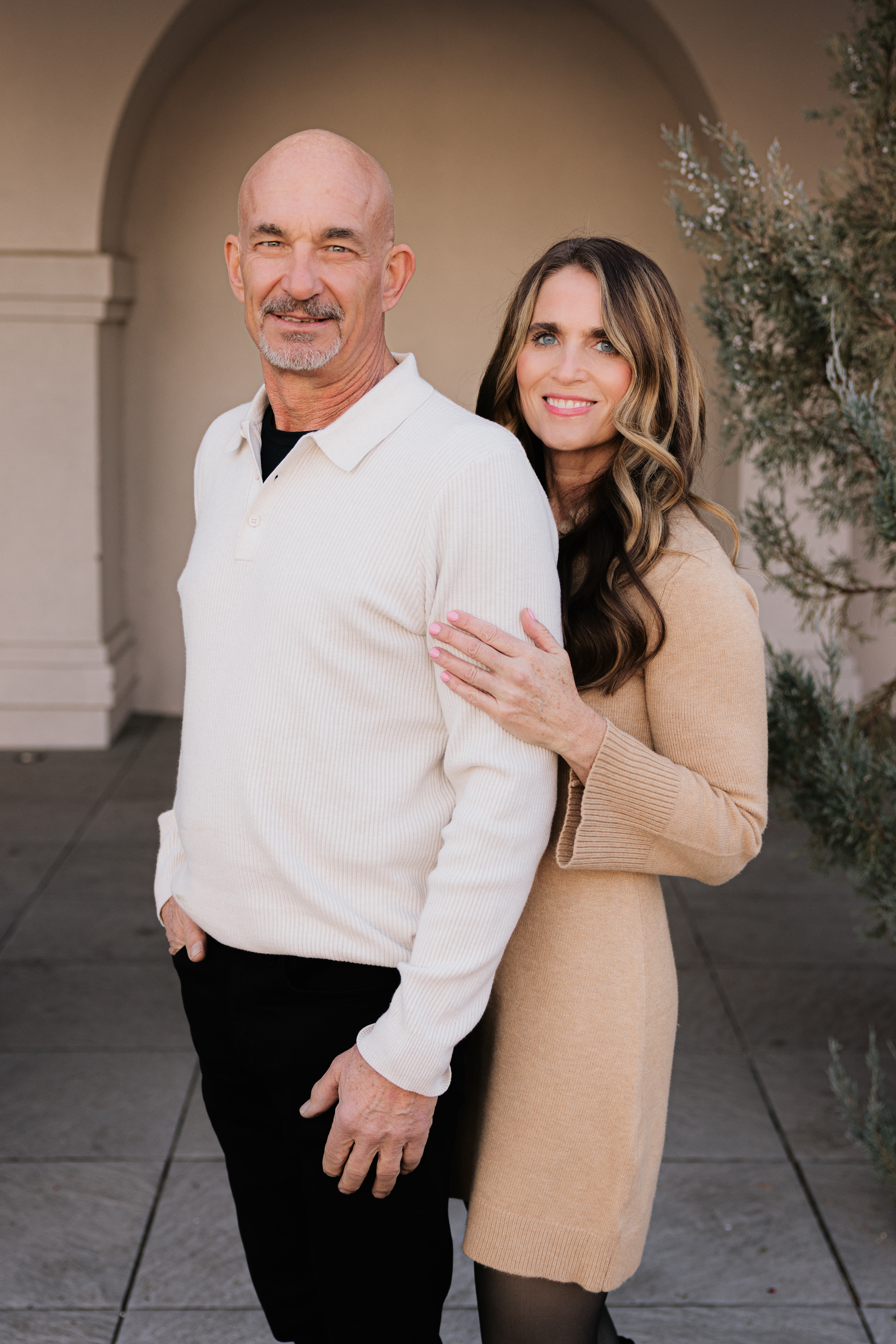 Traci Crockett and her husband